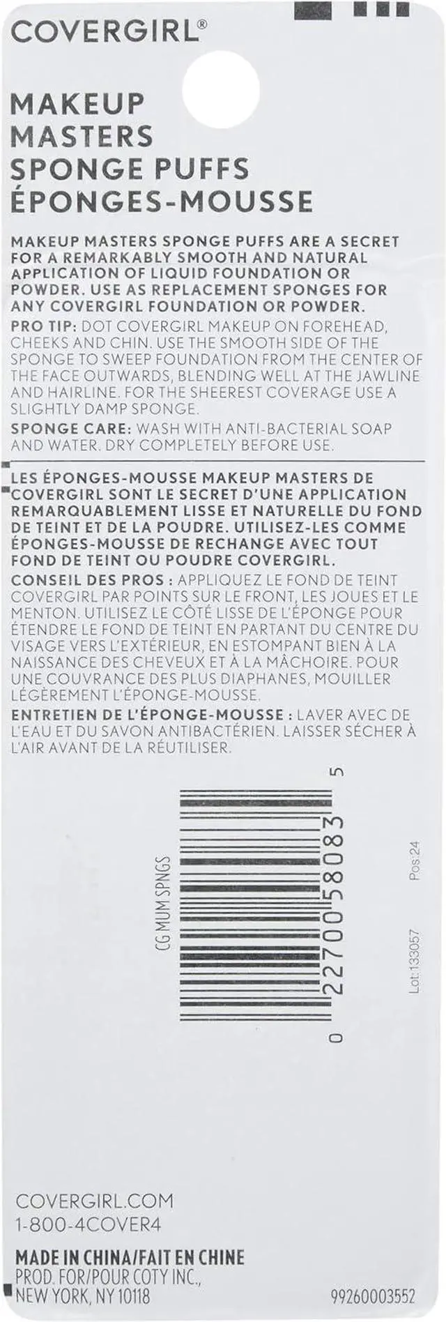 Alt view image 3 of 6 - COVERGIRL Makeup Masters Sponge Puffs, 3 Count (packaging may vary)