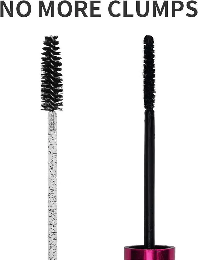 Alt view image 6 of 7 - CHEFBEE 100PCS Disposable Eyelash Spoolies Brush with Container, Black | Soft Mascara Wands for Eyelash Extensions & Eyebrow Grooming, Hygienic Single Use, Multipurpose Makeup Applicators