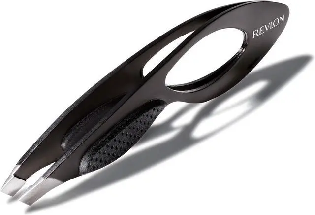 Alt view image 2 of 7 - Revlon Comfort + Control Tweezer, 1 Count | Easy to use eyebrow tweezers with a wide comfort grip for precise, controlled hair removal.