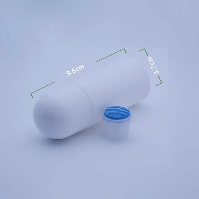 Main image of 4Pcs White 50 ml Sponge Head Plastic Liquid Applicator Bottles with Sponge Refillable Deodorant Bottles for Cosmetic Essential Oil Pump Dispensers Refillable Containers, Pump Dispensers