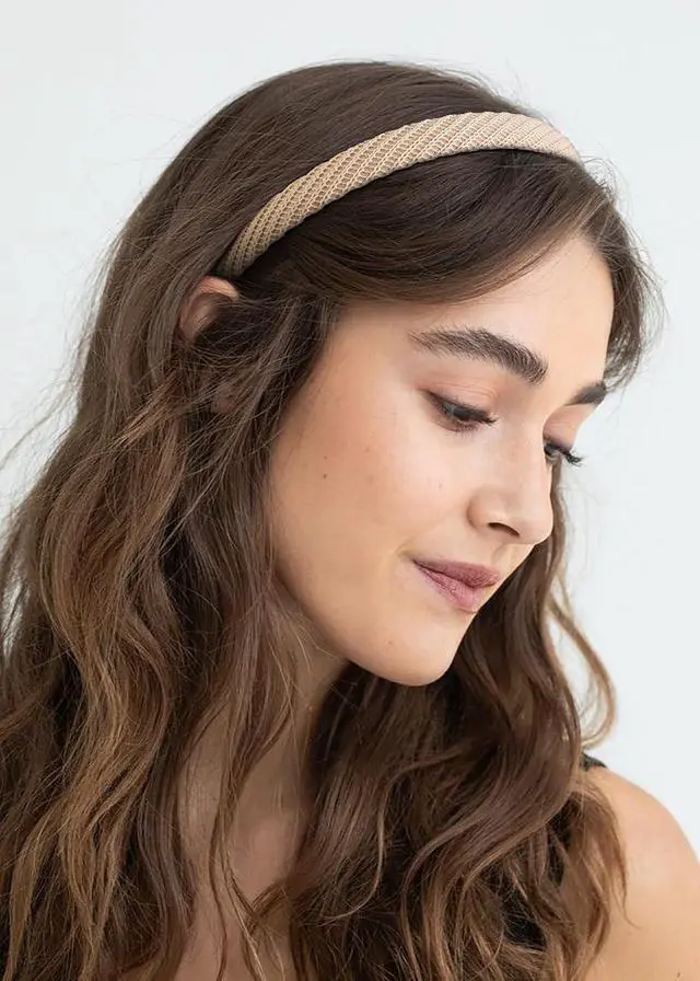 Alt view image 5 of 7 - AIBFRID Headbands for Women Thin Knitted Hairbands Fashion Non Slip Headband for Women's Hair Cute Solid Colors Hair Accessories 4 PCS
