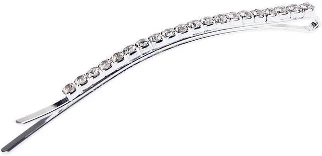 Alt view image 4 of 7 - Soochat Rhinestone Bobby Pins Diamond Bobby Pins Crystal Hair Clips Decorations for Lady Women Girls 10 Pcs
