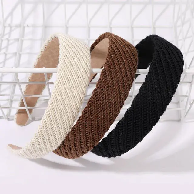 Alt view image 7 of 7 - VOBOBE Knitted Headbands for Women, Non Slip Trendy Women Headband Soft Comfortable Fashion Hairband, Pack of 3