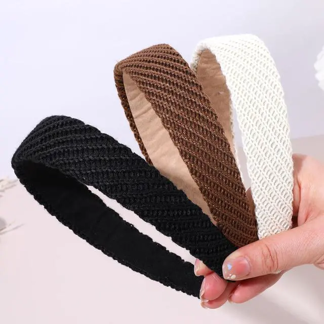 Alt view image 6 of 7 - VOBOBE Knitted Headbands for Women, Non Slip Trendy Women Headband Soft Comfortable Fashion Hairband, Pack of 3