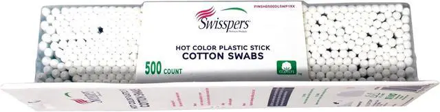 Alt view image 5 of 5 - Swisspers Hot Colored Swab-500 ct (Color May Vary)