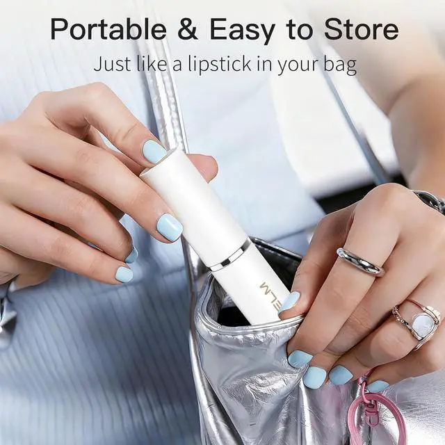 Alt view image 5 of 6 - APRELM Portable 3-in-1 Glass Nail File with Case, Reusable 3-Sided Nail Files and Buffers for Natural Nails, Coarse/Fine/Polishing Mini Nail Files for Travel Outdoor Home (White)
