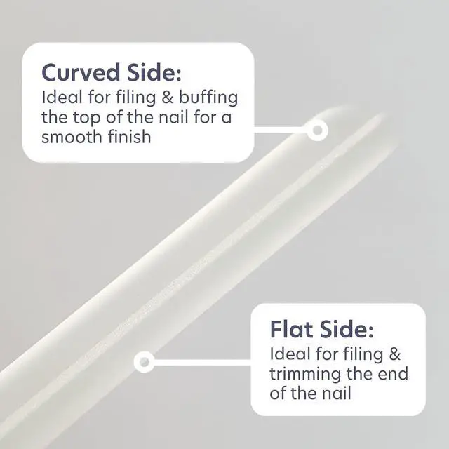 Alt view image 7 of 7 - Bona Fide Beauty Pet Nail File for Small Pets (Paw Print Design) | Genuine Gzech glass, silent nail file, curved groove to smooth pet claws