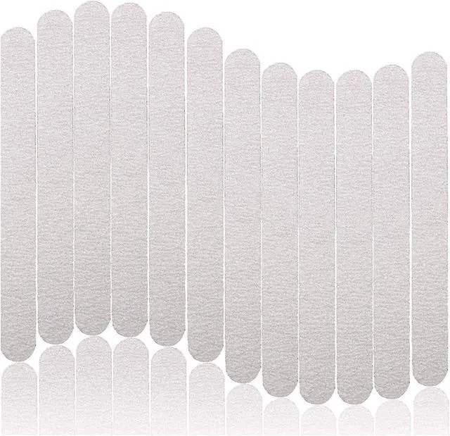 Main image of 50pcs Wooden Nail Files 180/240 Grit for Natural Nail | Bending without breaking