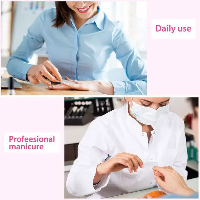 Alt view image 6 of 7 - 8 Pieces Glass Nail File Fingernail Polisher Shiner Glass Natural Files Crystal Nail Shiner Buffer Polisher with Case for Natural Fingernail