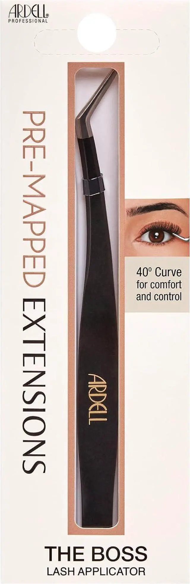 Main image of Ardell Pre-Mapped Lash Tweezers | For Eyelash Extensions, Lash Applicator Tool