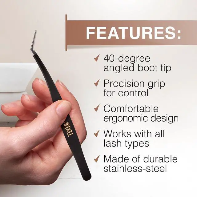 Alt view image 4 of 6 - Ardell Pre-Mapped Lash Tweezers | For Eyelash Extensions, Lash Applicator Tool