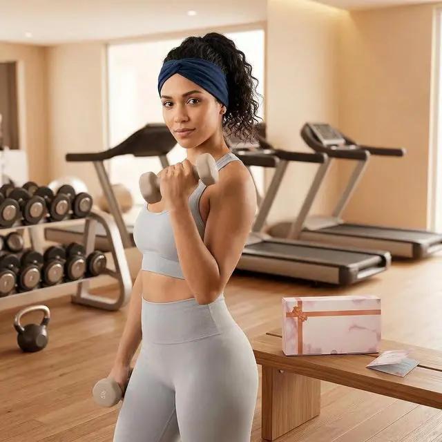 Alt view image 4 of 7 - 12 Pcs Stretchy Sport Headbands for Women,Absorbed Sport Headband Soft Twist Knotted Headbands for Yoga, Workout Daily Life