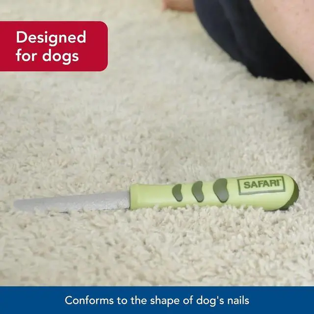 Alt view image 4 of 7 - Coastal Pet Safari Dog Diamond Nail File - Diamond Finish for Smooth Nails - Removes Burs from Outdoor & Indoor Dogs - One Size