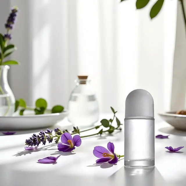 Alt view image 6 of 7 - 2Pcs White 50ML Glass Empty Roller Bottles with Plastic Roller Ball, Deodorant Roll On Containers Leak Proof Massage Ball Bottles with Cap for Essential Oil Perfume Cosmetics