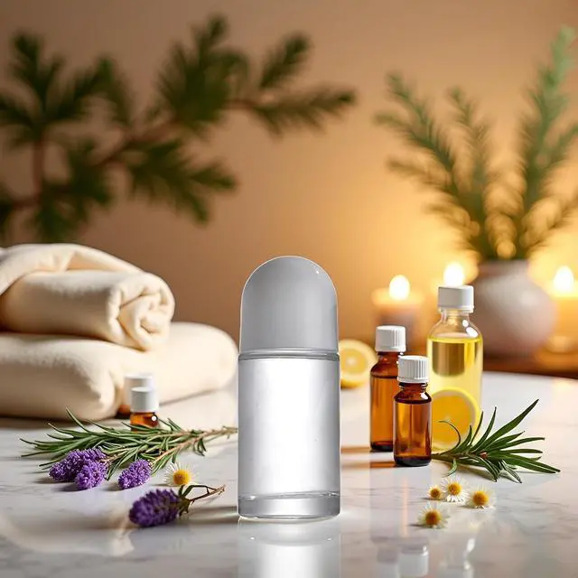 Alt view image 7 of 7 - 2Pcs White 50ML Glass Empty Roller Bottles with Plastic Roller Ball, Deodorant Roll On Containers Leak Proof Massage Ball Bottles with Cap for Essential Oil Perfume Cosmetics