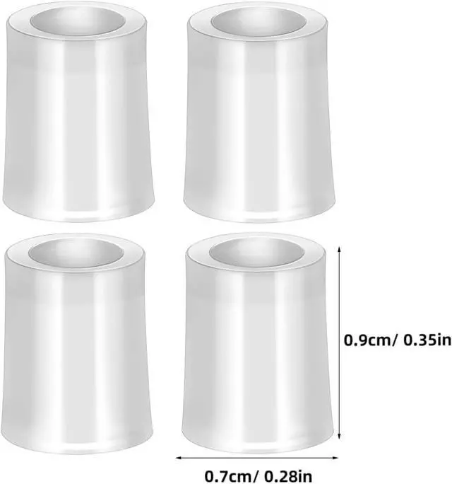 Alt view image 2 of 7 - Ipetboom Perfume Dispenser Pump 100pcs Perfume Extraction Plastic Adapters Syringe Pump Without Syringe for Travel Refillable Atomizers Spray Bottle