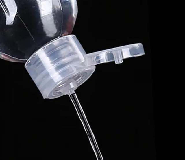 Alt view image 4 of 6 - 10 PCS 0.17oz/5ml Empty Refillable Clear PET Plastic Flip Cap Dispenser Bottles Cosmetic Container Jar Pot Vial Sample Storage for Shampoo Body Wash Lotion Cream Toner Essential Oil