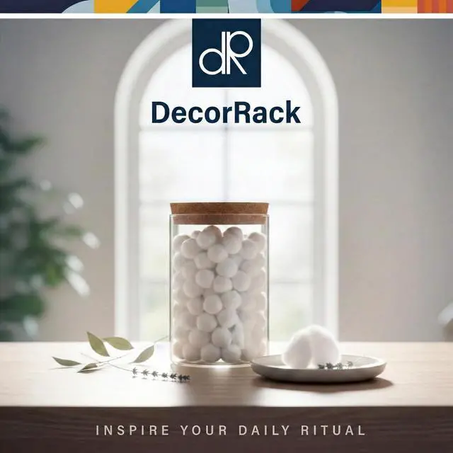 Alt view image 7 of 7 - DecorRack 300 Small Cotton Balls, 100% Natural Cotton, Soft and Absorbent