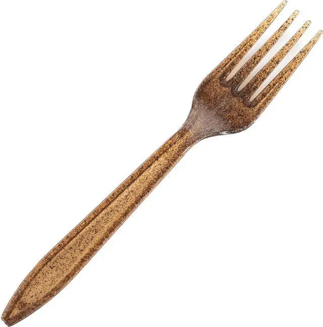 Alt view image 7 of 7 - Sustainable Agave Co - Agave Fiber Forks - 24 Count - Plant-Based, Made With Upcycled Materials - Brown, Bulk