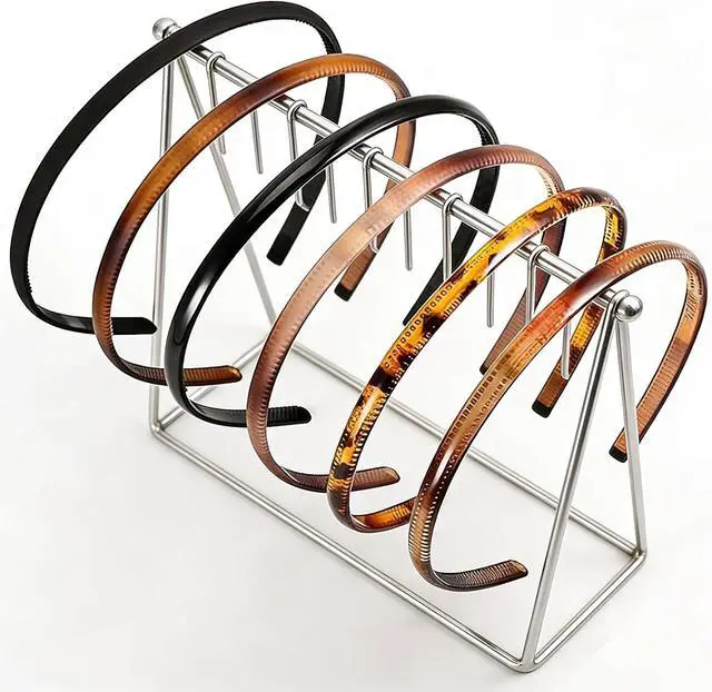 Alt view image 2 of 7 - 6 Pack Skinny Plastic Headbands Double Row Teeth Non Slip | Cute 90s style plastic hair bands, ideal for face wash yoga sport; mix color one size fits most women & mom