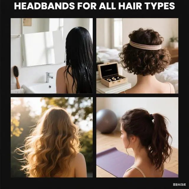 Alt view image 6 of 7 - 6 Pack Skinny Plastic Headbands Double Row Teeth Non Slip | Cute 90s style plastic hair bands, ideal for face wash yoga sport; mix color one size fits most women & mom