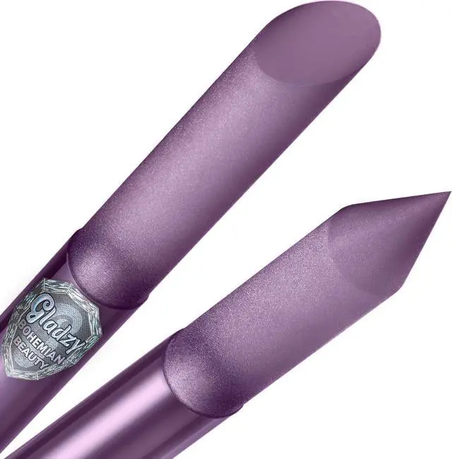 Main image of Glass Cuticle Pusher by GLADZY - Manicure Stick, Genuine Czech Quality, Professional Precision Filing Cuticle Remover, Abrasive Surface Never Wears Out