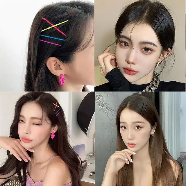 Alt view image 4 of 7 - 50 pcs Bobby Pins with Cute Tin Box Packaging Hair Clips for Girls and Women of All Hair Types for Styling Updo Hair Buns