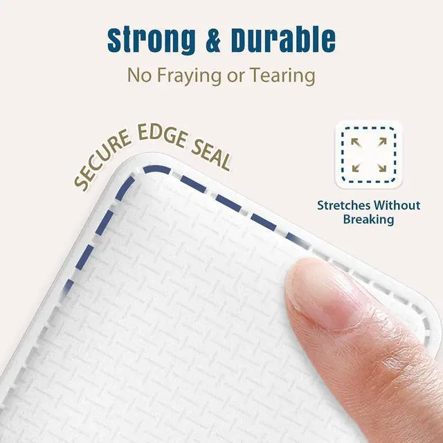 Alt view image 3 of 7 - Ourmed Life Large Cotton Pads for Face, 3 x 3 Makeup Remover Pads, 120 ct | 3 Layer, Thicker, Durable,Soft, Lint-Free, Pressed Seams, Plant-Based, Dual-Sided Texture, Tear-Resistant Design, Organic