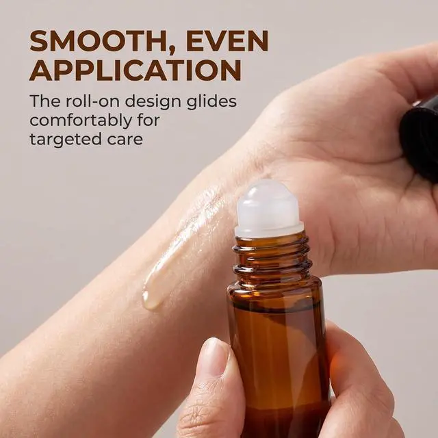 Alt view image 5 of 7 - 2Pcs 50ml Brown Glass Essential Oil Roller Bottles Refillable Roll on Empty Deodorant Bottle Containers Rollerball for Fragrance Roller Bottles Ball Applicator,Rollerball Bottle