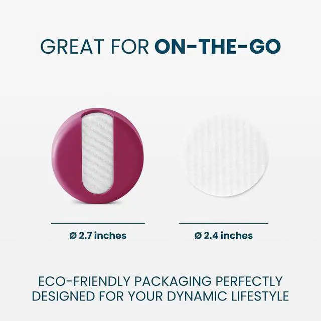 Alt view image 4 of 7 - LastRound Reusable Makeup Remover Pads - 7 Washable Eco-Friendly Reusable Cotton Rounds for Face - Sustainable & Soft Cotton Face Pads for Facial Cleansing & Eye Makeup Removal - Travel Storage Case