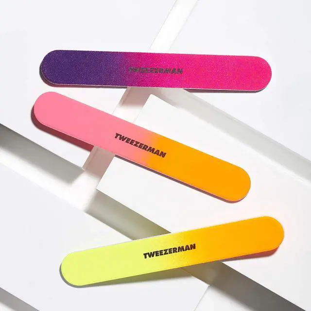 Alt view image 2 of 7 - Tweezerman Neon Hot Nail Filemates, 3 Count