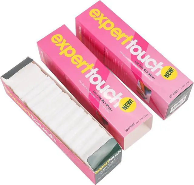 Main image of 650 Pieces Nail Wipes for Gel Nails Lint Free, Cotton Pad Nail Wipe