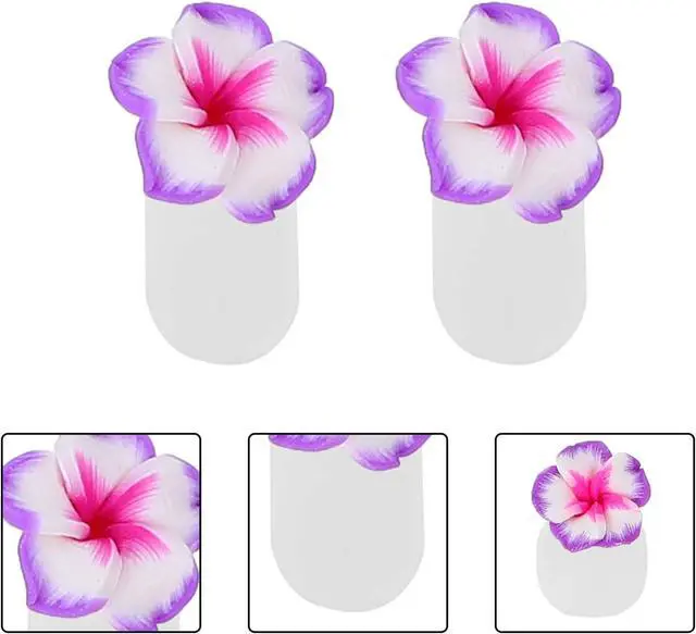 Alt view image 6 of 7 - Uonlytech Nail Art 32pcs Silicone Toe Separators Flower Toe Separator Toe Nail Separators Toes Dividers Pedicures Nail Art Tools Pedicure Spacers for Nail Salon Toes Dividers