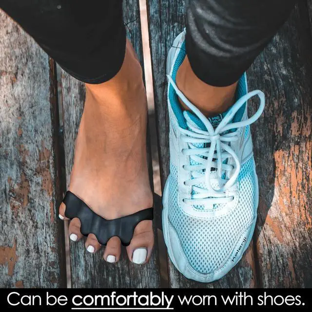 Alt view image 2 of 7 - VYCE PrimalStep Toe Separators, Spreaders, Spacers, S/M | Straightener to Correct Toes for Men and Women, Bunion Corrector, Plantar Fasciitis and Athletic Mobility