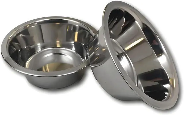 Alt view image 7 of 7 - 4 Pack Stainless Steel Cat & Dog Bowls, 8 oz Each, Small Pet Feeding Dishes for Food & Water, Lightweight & Durable