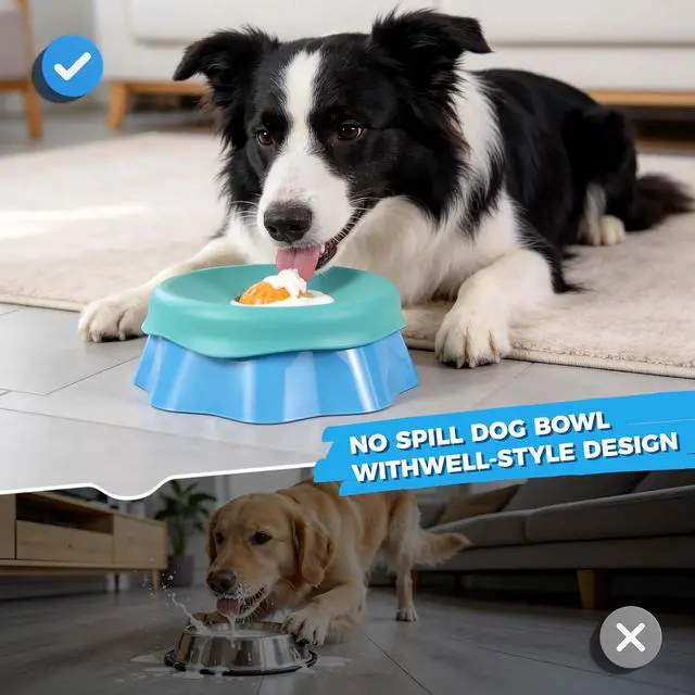 Alt view image 3 of 7 - Dog Lick Bowl, Slow Feeder Dog Bowl with Anti-Slip Module, Silicone Dog Licking Bowl for Peanut Butter, Yogurt and Treats, Non-Slip Dog Lick Bowl-Suitable for Large, Medium, and Small Dogs