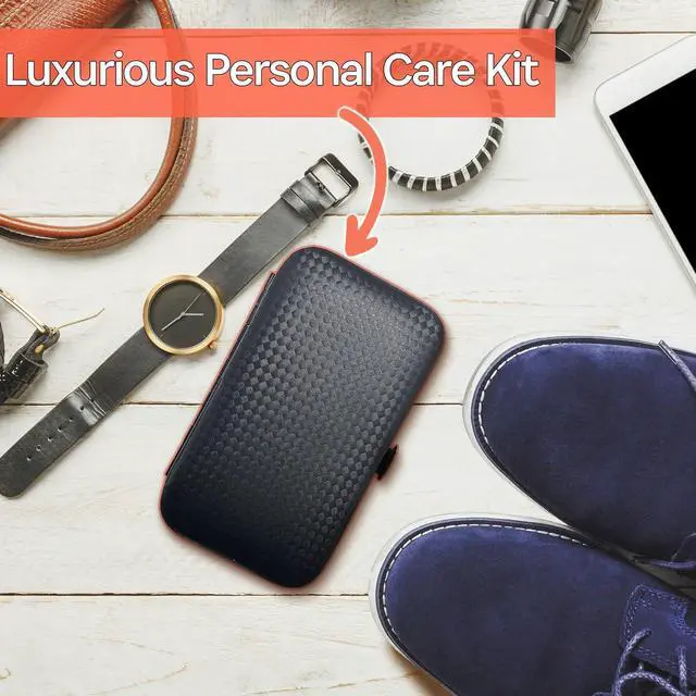 Alt view image 3 of 7 - P2P Nails 8 Piece Nail Clipper Set - Personal Care Manicure Set - Professional Quality Stainless Steel Nail Care Grooming Kit