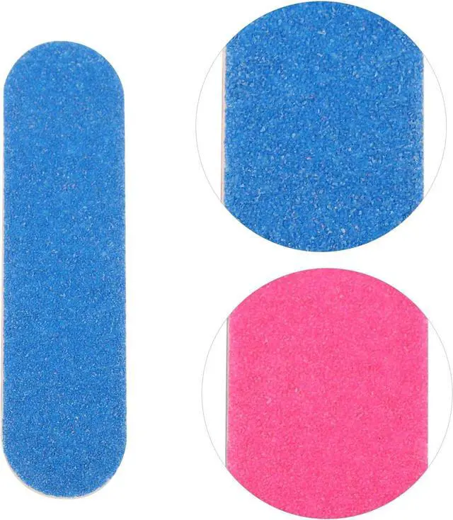 Alt view image 2 of 6 - 300 Pcs Mini Nail Files Double Sided Emery Boards Small Disposable Nail Files Bulk Manicure Pedicure Tools for Men, Women, Kids- 2 Inch
