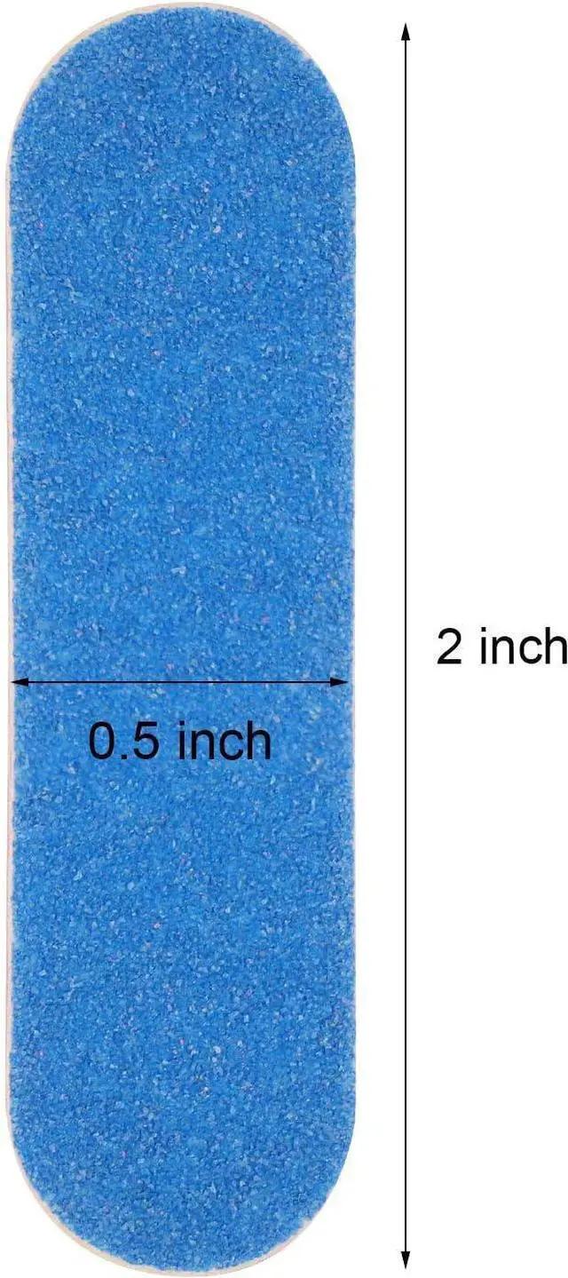 Alt view image 3 of 6 - 300 Pcs Mini Nail Files Double Sided Emery Boards Small Disposable Nail Files Bulk Manicure Pedicure Tools for Men, Women, Kids- 2 Inch
