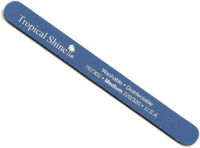 Main image of File Medium-Fine - 220-320 Blue by Tropical Shine for Women - 1 Pc File