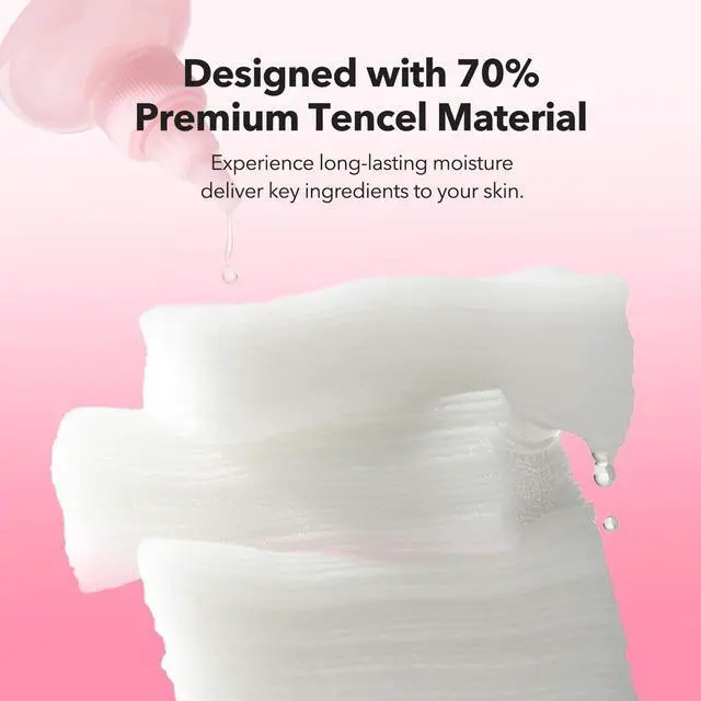 Alt view image 3 of 6 - APRILSKIN Facial Cotton Pads for Toner, DIY Mask | Stretchable Facial Pads for Toner, DIY Masks & Makeup Removal 60 pads