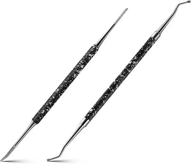 Main image of FERYES Ingrown Toenail Tools,Toenail Lifter and Toenail File Set for Ingrown Toenails Treatment - Surgical Grade Stainless Steel Under Nail Cleaner Pedicure Tools - W/Tin Storage Box