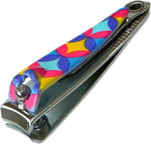 Alt view image 7 of 7 - 6 ALAZCO Precision Mini Stainless Steel Nail Clippers with Swiveling Nail File Nailcare Sharp Fingernail Clipper Classic Retro Style