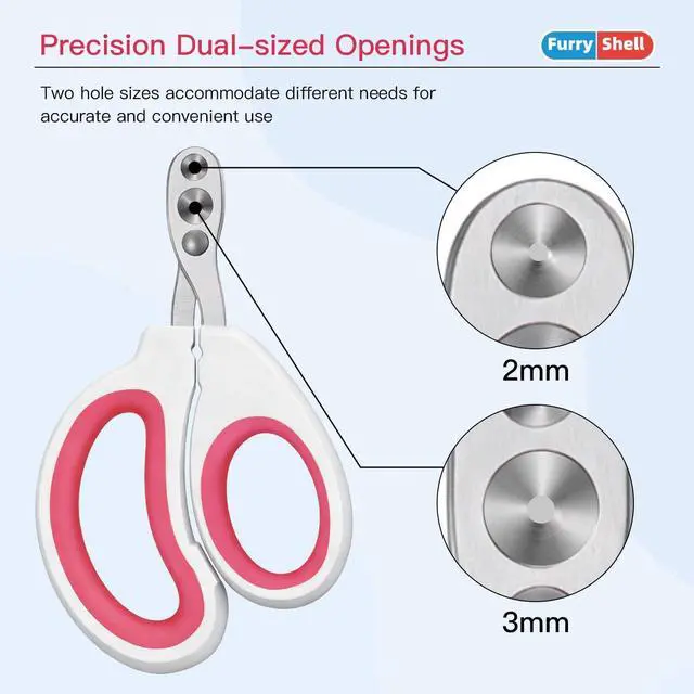Alt view image 5 of 7 - Professional Stainless Steel Bearded Dragon Nail Clippers and File - Perfect Pet Grooming Tool for Bearded Dragon, Lizard,Turtle,Chameleon - Reptile Care Supplies