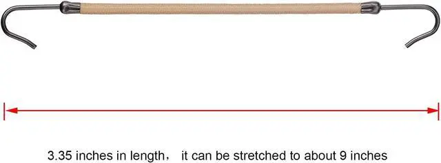 Alt view image 2 of 7 - Hotop 15 Pieces Elastic Hook Hair Tie Styling Ponytail Holder Hooks Cord for Long Curly Hair (Black, Brown, Apricot)