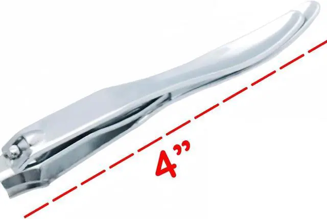 Alt view image 3 of 7 - Side Nail Clipper Precision Nipper Style Nail Cutter for Thick & Ingrown Nails Stainless Steel, Ergonomic Grip