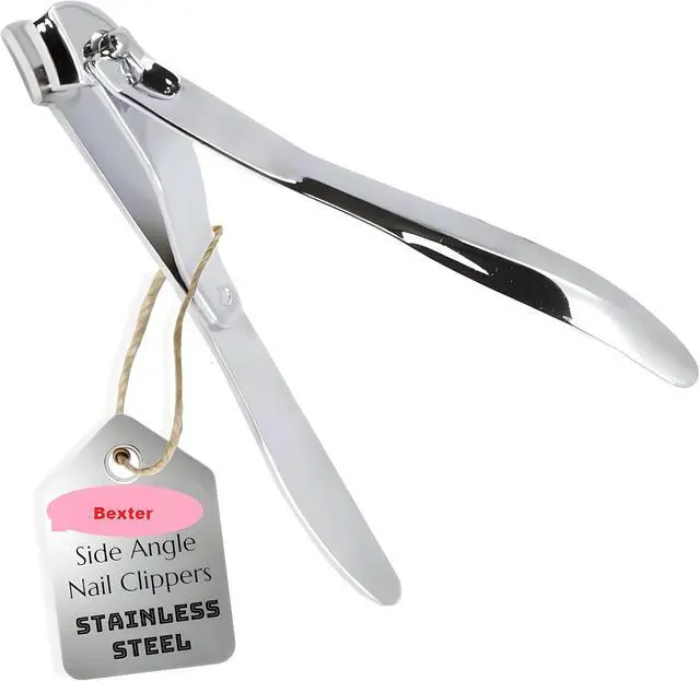 Alt view image 4 of 7 - Side Nail Clipper Precision Nipper Style Nail Cutter for Thick & Ingrown Nails Stainless Steel, Ergonomic Grip
