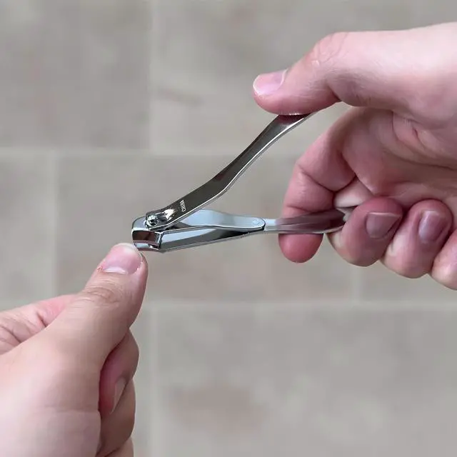 Alt view image 5 of 7 - Side Nail Clipper Precision Nipper Style Nail Cutter for Thick & Ingrown Nails Stainless Steel, Ergonomic Grip