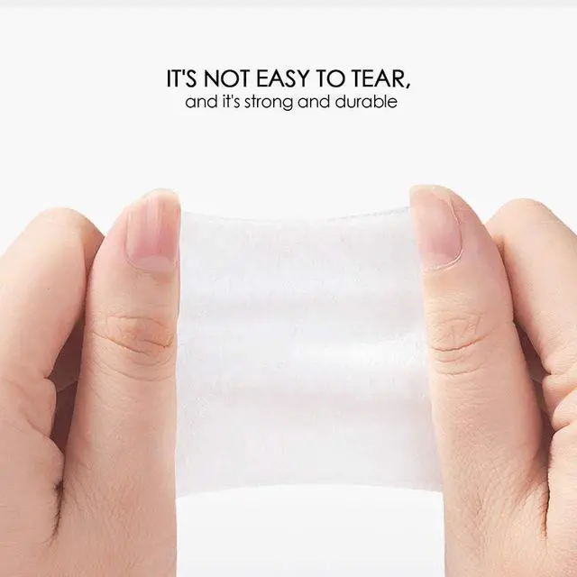 Alt view image 5 of 6 - 1000PCS Ultra Thin Makeup Remover Cotton Pads Perfect for Face Lips Eyes Nails Polish Makeup Remover Cleansing and Daily Skin Care, Square, Lint