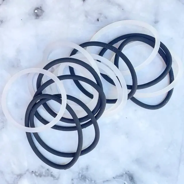 Alt view image 5 of 5 - Scunci No-Slip Grip The Evolution Hair Ties, Black 14 ea